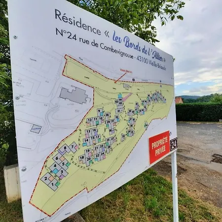 Szálloda T3 Au Bord De L'allier Vieille-Brioude